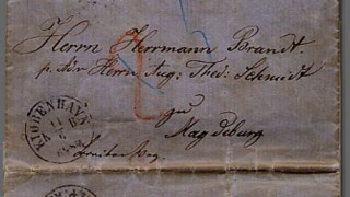 Hegels brev afsendt fra København