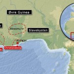 Kort over området ved Guinea (grafik Gert Laursen)