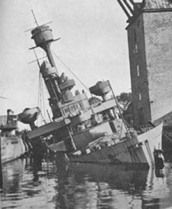 Resterne af en stor del af den danske flåde