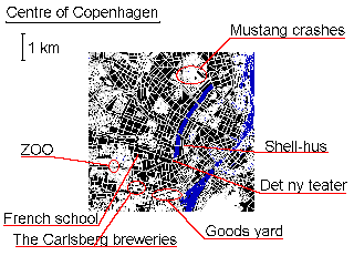 Map of Copenhagen