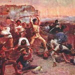 Maleri af kampen ved Alamo (Robert Jenkins Onderdonk)