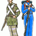 Slesvig-holstenske soldater i Treårskrigen 1848-50