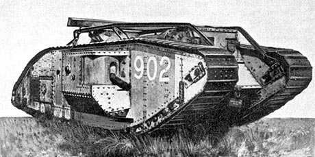 Britisk Mark V tank (fra Wikipedia)