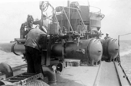 En torpedobåds hovedarmering er selvfølgelig torpedoudskydningsrør. HØGEN havde seks af disse. To stævnrør, der var fast monteret gennem forskibet, således at der skulle "sigtes" med hele skibet. Derudover var der monteret 2 x 2 drejelige udskydningsrør på dækket over maskinrummet og fyrbødermessen.