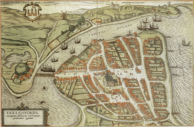 Eckernförde i 1618